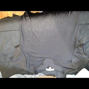 Rainbow, Love crop top, Size Large, black